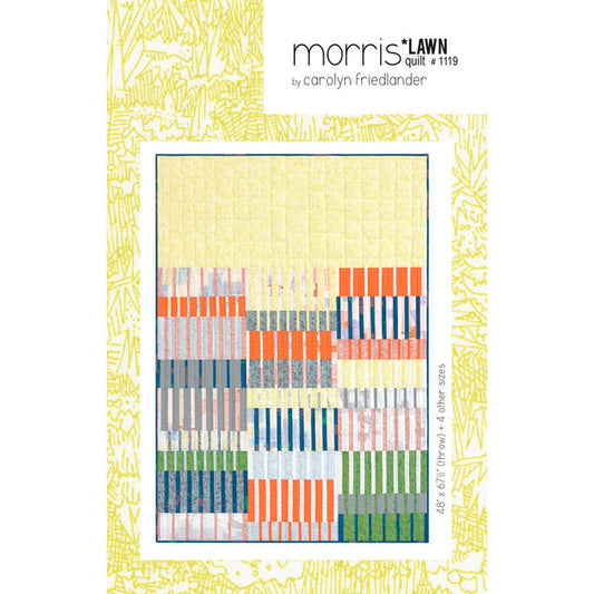 Morris Lawn Quilt Pattern by Carolyn Friedlander