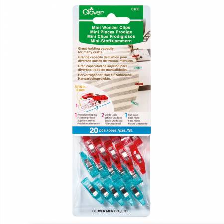 Mini Wonder Clips Assorted 20 & 50 Count