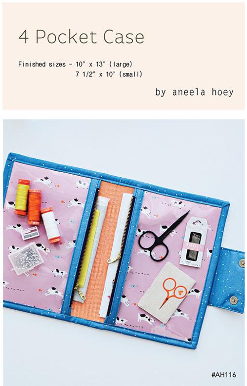 4 Pocket Case Pattern by Aneela Hoey Patterns