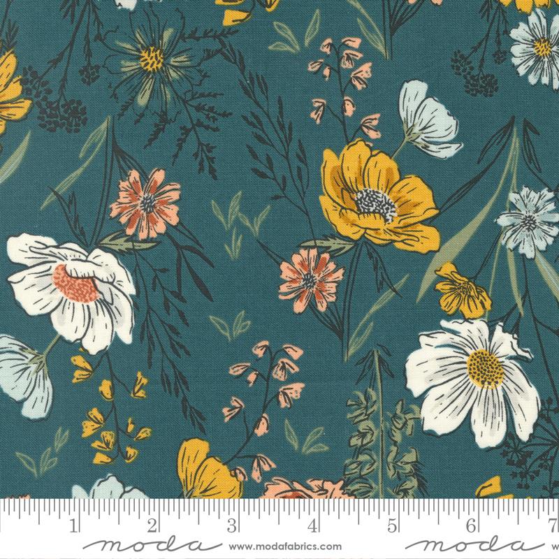 DARK LAKE Wonder from Woodland Wildflowers by Fancy That Design House