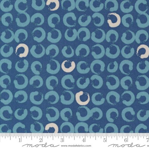 BLUEPRINT Bobbins, Bluish by Zen Chic, Moda