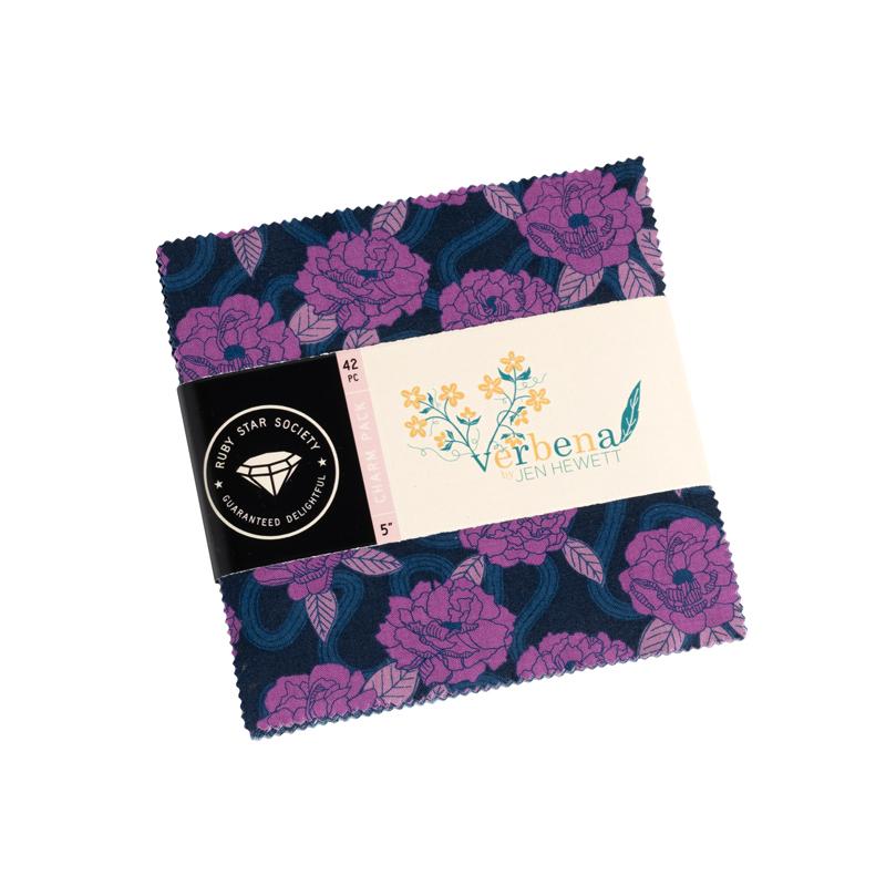 5" Charm Pack of Verbena by Jen Hewett, Ruby Star Society