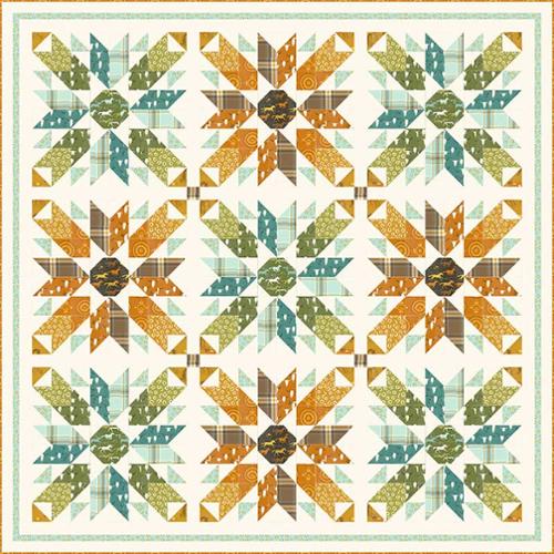 Bohemian Western Quilt Pattern by Stacy Iest Hsu