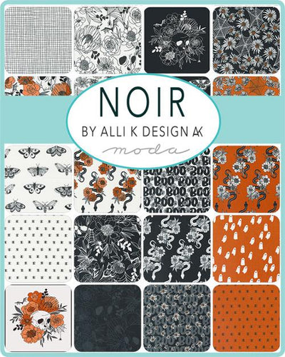 5" Charm Pack of Noir by Alli K Design for Moda