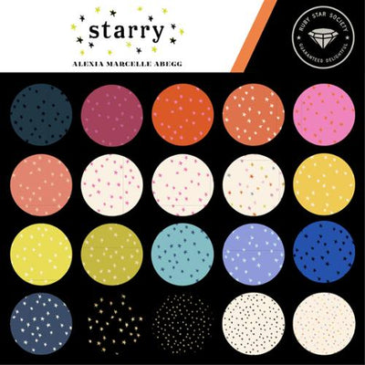 Charm Pack - Starry 2023 by Alexia Marcelle Abegg for Ruby Star Society