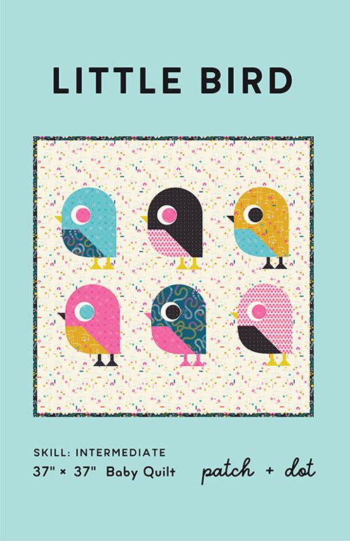 Little Bird Baby Quilt Pattern by Patch and Dot