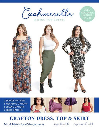 Grafton Dress, Top & Skirt Mix & Match Pack Pattern from Cashmerette