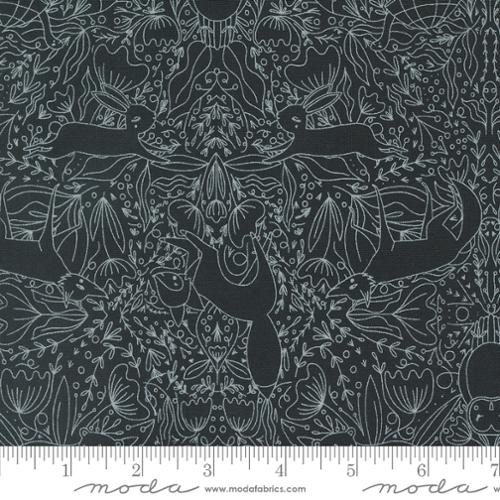 MIDNIGHT, Frolic from Woodland Wonder by Gingiber, Moda Fabrics