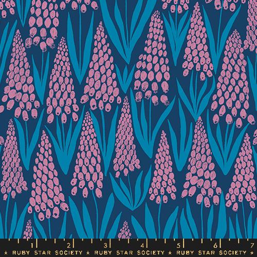 BLUEBELL Muscari  From Endpaper by Jen Hewett for Ruby Star Society