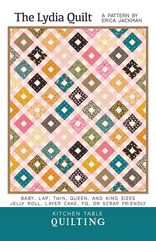 The Lydia Quilt Pattern by Kitchen Table Quilts