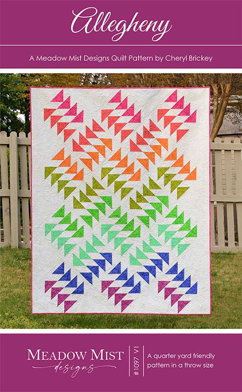 Allegheny Quilt Pattern by Cheryl Brickey for Meadow Mist Designs