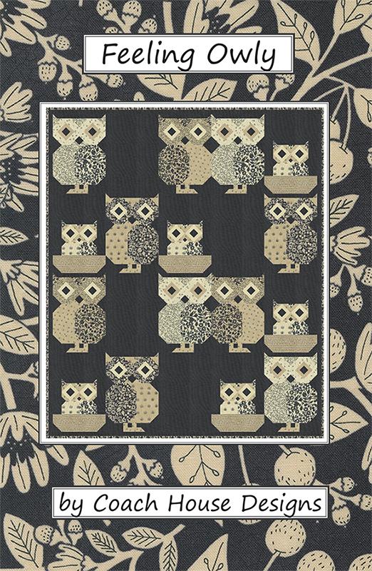 Feeling Owly Lap Quilt Pattern by Coach House Designs