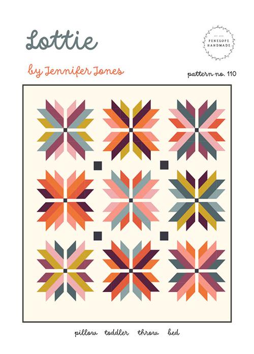 Lottie by Jennifer Jones Quilt Pattern from Penelope Handmade