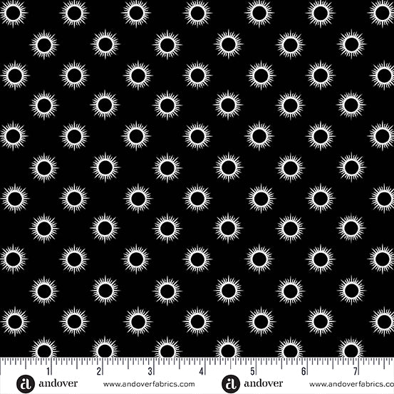 BLACK, Nimbus from Mellow Drama by Eye Candy Quilts