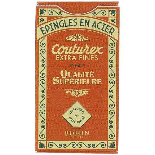 Bohin Extra Fine Pins Vintage Style 200 Count