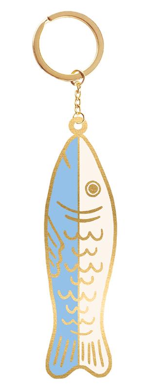 Sardines Keychain by Alexia Marcelle Abegg for Ruby Star Society