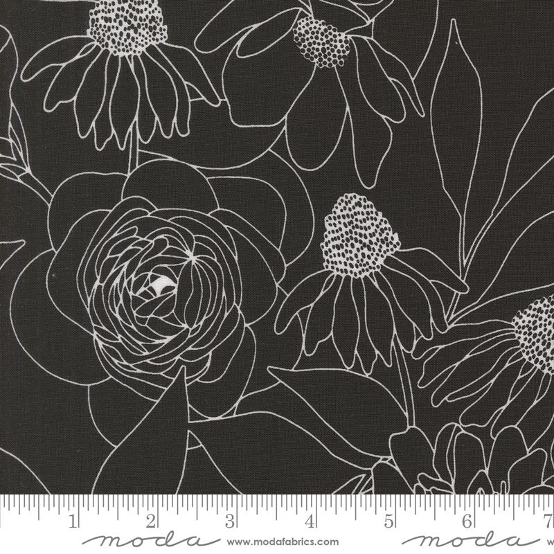 INK 108" Wideback Botany by Alli K Designs for Andover Fabrics