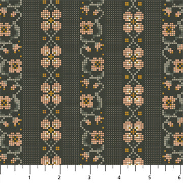 SPRUCE Cross Stitch from Klara by Bernadette Urbanovics for Figo Fabrics