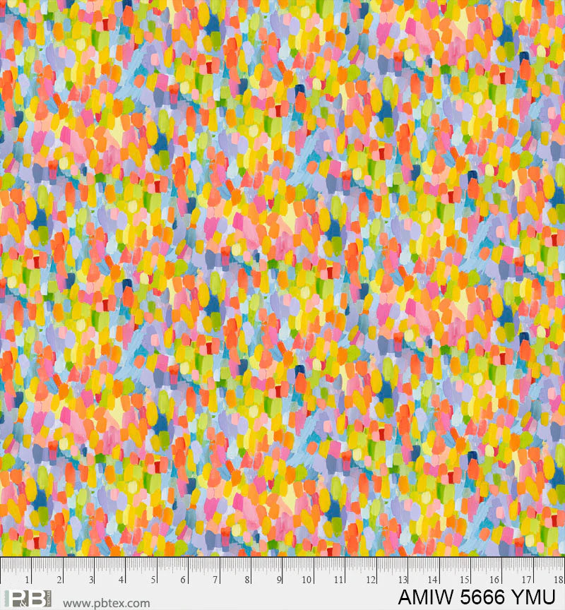 Amira Small Paint Spots Wideback from P&B Textiles