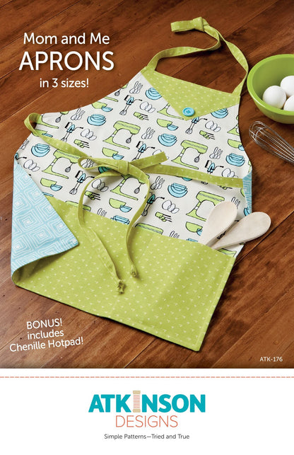 Mom and Me Aprons Pattern by Atkinson Designs