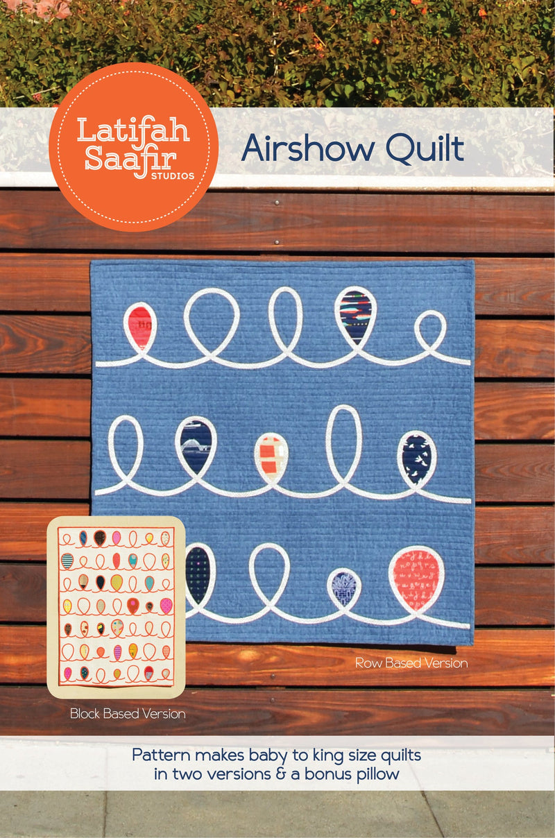 Airshow Quilt Pattern by Latifah Saafir Studios