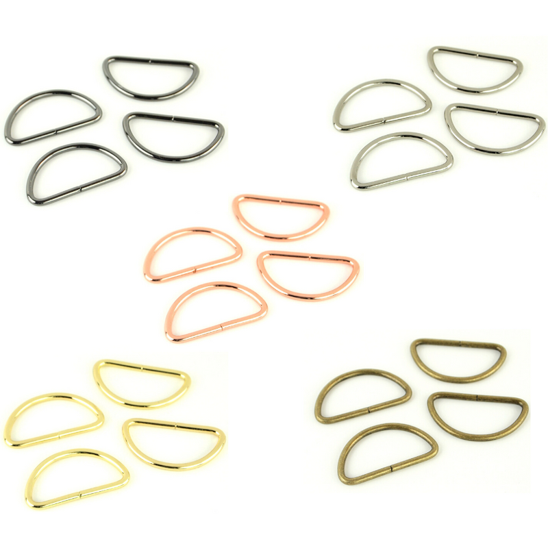 1 1/2" D-Rings from Sallie Tomato 4ct