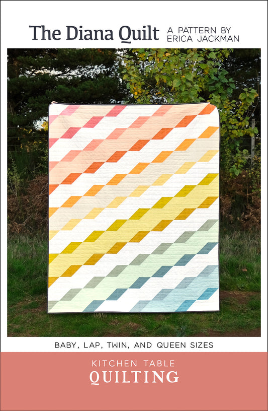 The Diana Quilt Pattern from Kitchen Table Quilting