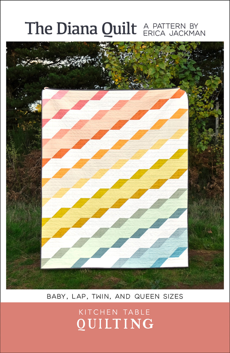 The Diana Quilt Pattern from Kitchen Table Quilting