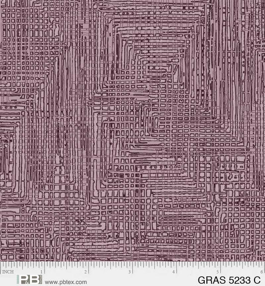 LIGHT PURPLE Grasscloth Grass Roots from P&B Textiles