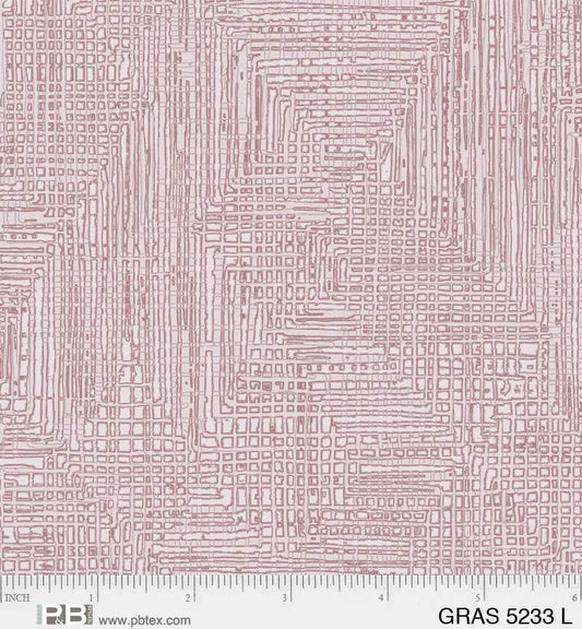 LIGHT(Lavender) Grasscloth Grass Roots from P&B Textiles