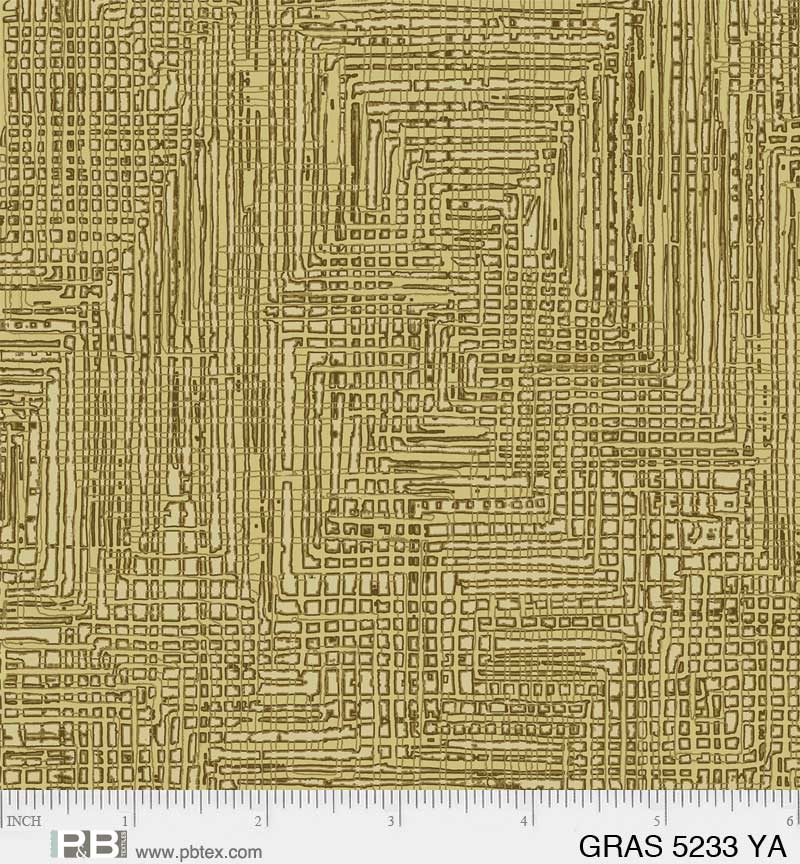 NEUTRAL Grasscloth Grass Roots from P&B Textiles