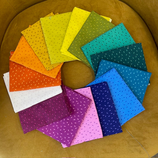 15 Fat Quarter Bundle of Atomic by Libs Elliott, Andover