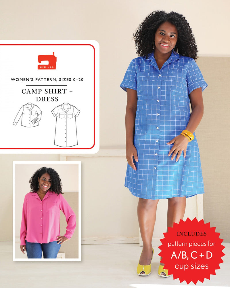 Camp Shirt & Dress from Liesl + Co