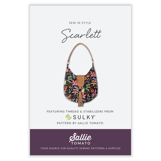 Scarlett Bag Pattern from Sallie Tomato