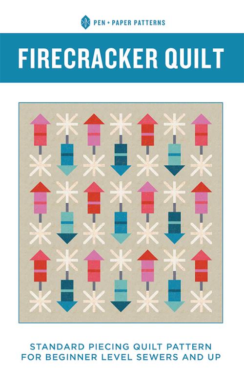 Firecracker Quilt Pattern by Pen + Paper Patterns