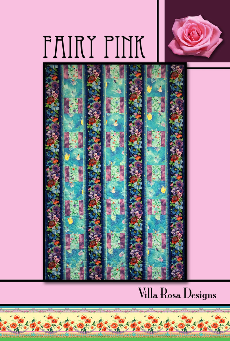 Fairy Pink Quilt Pattern by Villa Rosa Designs