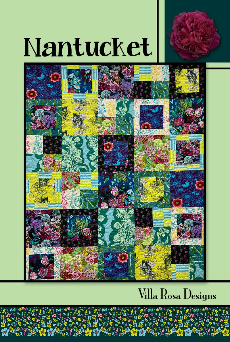 Nantucket Quilt Pattern by Villa Rosa Designs