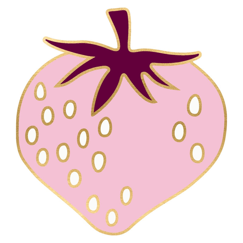 Strawberry Enamel Needle Minder by Kimberly Kight for Ruby Star Society