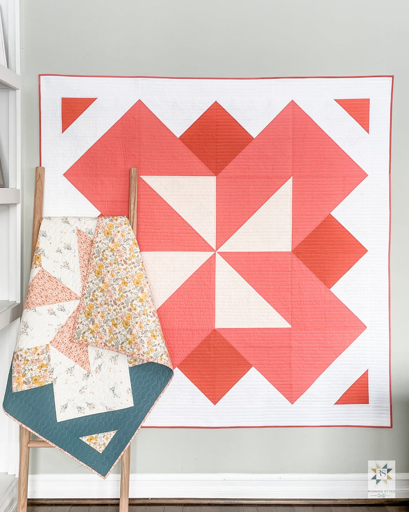 Evenflow Quilt Pattern from Running Stitch Quilts