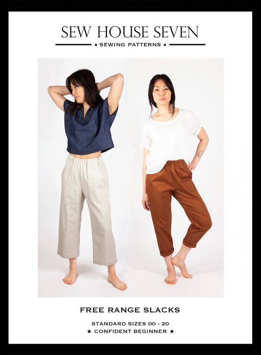 Free Range Slacks Pattern from Sew House Seven