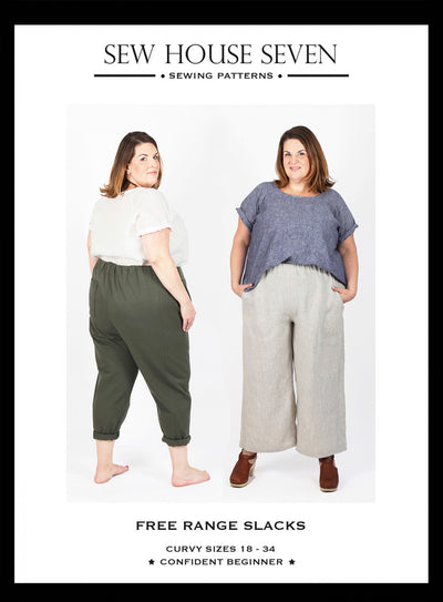 Free Range Slacks Pattern from Sew House Seven