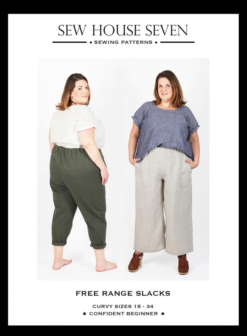 Free Range Slacks Pattern from Sew House Seven