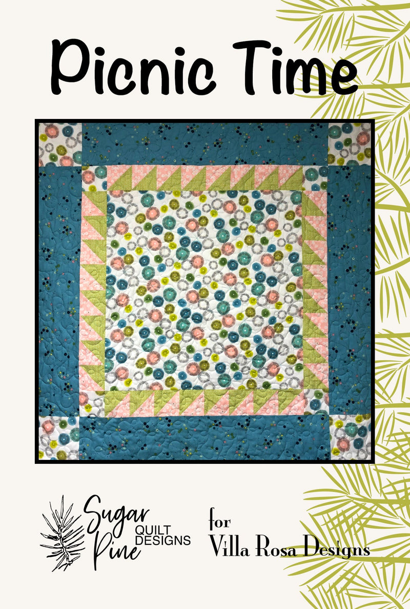 Picnic Time Quilt Pattern by Villa Rosa Designs