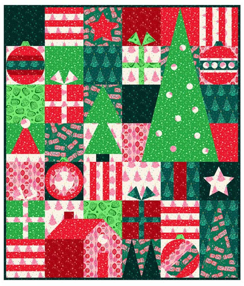 Christmas Cheer Quilt Pattern by Corinne Sovey Design Studio