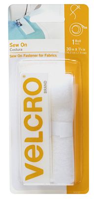 Velcro Brand Fastener Soft and Flex Sew-On 30in x 3/4in