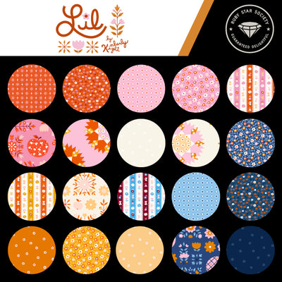 Fat Quarter Bundle of Lil by Kim Kight for Ruby Star Society