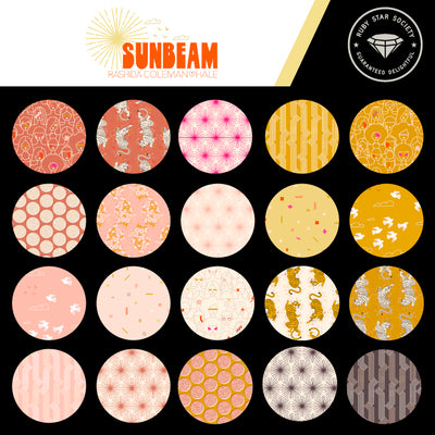 Fat Quarter Bundle of Sunbeam by Rashida Coleman-Hale for Ruby Star Society