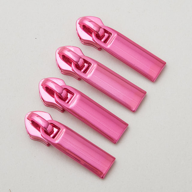 Sallie Tomato Tula Pink Rectangle Zipper pulls set of 4