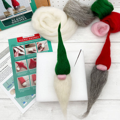 Scandi Gnomes Needle Felting Kit from Berlin & Bath