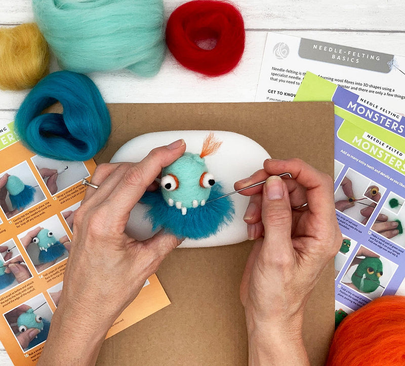 Monsters Needle Felting Kit from Berlin & Bath